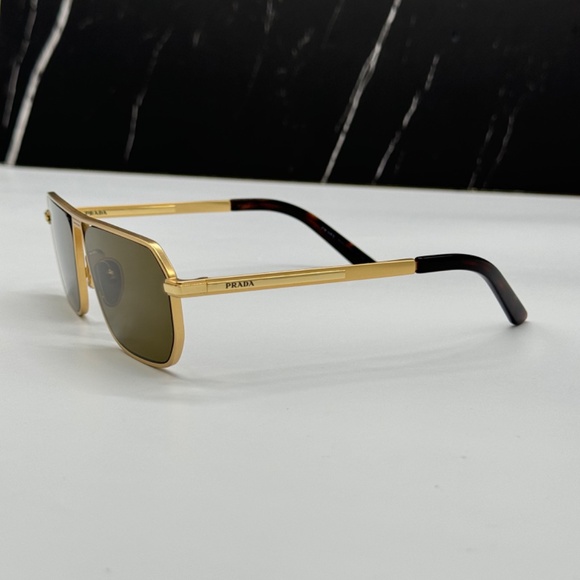 NEW SPR A53 1BK01T PRADA PRA53S 1BK01T UNISEX SUNGLASSES PR A53S 1BK01T SQUARE - Picture 7 of 13